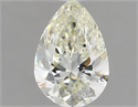 Natural Diamond 1.50 Carats, Pear with  Cut, J Color, VS2 Clarity and Certified by IGI