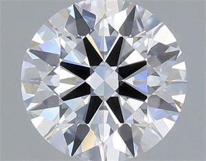 Picture of Lab Grown Diamond 1.02 Carats, Round with Excellent Cut, D Color, SI1 Clarity and Certified by IGI