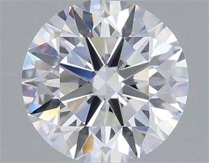 Picture of Lab Grown Diamond 1.24 Carats, Round with Excellent Cut, D Color, VVS2 Clarity and Certified by IGI