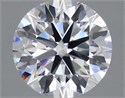 Lab Grown Diamond 3.40 Carats, Round with Ideal Cut, E Color, VS1 Clarity and Certified by IGI