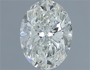 Foto Diamante Natural 1.00 quilates, Ovalado , Color H, claridad SI1 y certificado IGI de