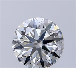 Picture of Natural Diamond 1.00 Carats, Round with Very Good Cut, G Color, SI1 Clarity and Certified by GIA