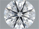 Diamante Natural 0.40 quilates, Redondo , Color D, claridad VVS2 y certificado GIA
