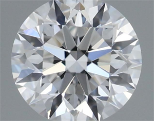 Picture of Natural Diamond 0.45 Carats, Round with Excellent Cut, E Color, VVS1 Clarity and Certified by GIA
