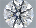 Diamante Natural 0.43 quilates, Redondo , Color F, claridad VS2 y certificado GIA