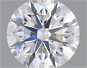 Diamante Natural 0.40 quilates, Redondo , Color D, claridad VVS2 y certificado GIA
