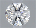 Diamante Natural 0.40 quilates, Redondo , Color E, claridad VVS2 y certificado GIA