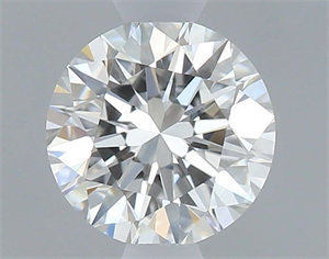 Picture of Natural Diamond 0.50 Carats, Round with Excellent Cut, H Color, VVS1 Clarity and Certified by GIA