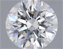 Diamante Natural 0.41 quilates, Redondo , Color D, claridad SI1 y certificado GIA