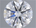 Natural Diamond 0.50 Carats, Round with Excellent Cut, E Color, SI1 Clarity and Certified by GIA