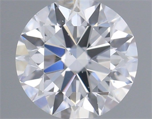 Picture of Natural Diamond 0.50 Carats, Round with Excellent Cut, E Color, SI1 Clarity and Certified by GIA