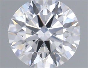 Foto Diamante Natural 0.50 quilates, Redondo , Color D, claridad SI1 y certificado GIA de