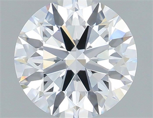 Picture of Lab Grown Diamond 1.24 Carats, Round with Ideal Cut, D Color, VVS2 Clarity and Certified by IGI