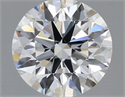 Lab Grown Diamond 1.20 Carats, Round with Ideal Cut, E Color, VVS2 Clarity and Certified by IGI