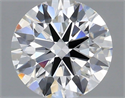 Lab Grown Diamond 1.20 Carats, Round with Ideal Cut, E Color, VVS2 Clarity and Certified by IGI