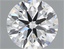 Diamante Natural 0.80 quilates, Redondo , Color F, claridad VVS2 y certificado IGI