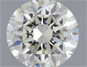 Natural Diamond 0.70 Carats, Round with Very Good Cut, J Color, VS2 Clarity and Certified by IGI