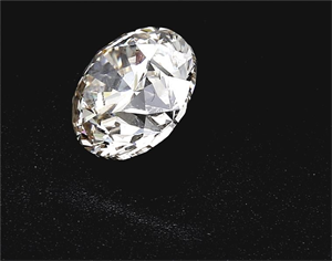 Foto Diamante Natural 3.01 quilates, Ovalado , Color G, claridad SI1 y certificado GIA de