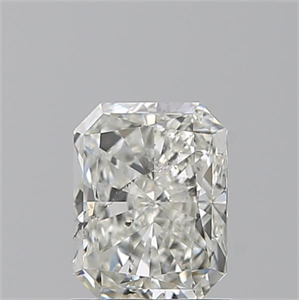 Picture of Natural Diamond 1.50 Carats, Radiant with  Cut, I Color, SI2 Clarity and Certified by GIA