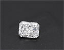 Natural Diamond 1.50 Carats, Radiant with  Cut, D Color, VVS2 Clarity and Certified by GIA