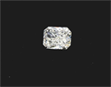 Natural Diamond 1.02 Carats, Radiant with  Cut, H Color, VS2 Clarity and Certified by GIA