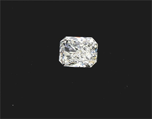 Picture of Natural Diamond 1.02 Carats, Radiant with  Cut, H Color, VS2 Clarity and Certified by GIA