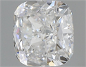 Natural Diamond 0.60 Carats, Cushion with  Cut, E Color, VS2 Clarity and Certified by GIA