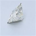 Natural Diamond 1.01 Carats, Princess with  Cut, I Color, SI2 Clarity and Certified by GIA
