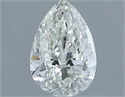 Diamante Natural 1.01 quilates, De pera , Color H, claridad VVS2 y certificado IGI