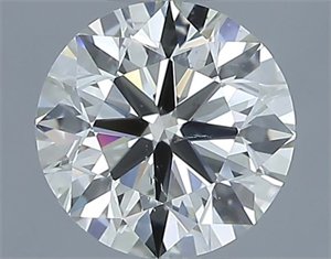 Foto Diamante Natural 1.00 quilates, Redondo , Color J, claridad SI1 y certificado IGI de