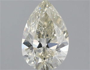 Picture of Natural Diamond 1.00 Carats, Pear with  Cut, L Color, SI2 Clarity and Certified by IGI