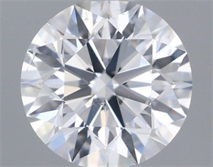 Picture of Natural Diamond 0.71 Carats, Round with Excellent Cut, E Color, SI2 Clarity and Certified by GIA