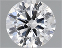 Natural Diamond 0.70 Carats, Round with Very Good Cut, G Color, I1 Clarity and Certified by GIA