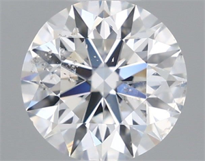 Picture of Natural Diamond 0.80 Carats, Round with Excellent Cut, E Color, SI2 Clarity and Certified by GIA