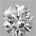 Diamante Natural 2.80 quilates, Redondo , Color G, claridad VVS2 y certificado GIA