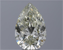 Diamante Natural 5.54 quilates, De pera , Color K, claridad SI2 y certificado HRD