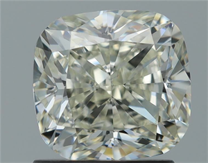Foto Diamante Natural 1.60 quilates, Del cojín , Color J, claridad VS1 y certificado HRD de