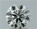 Diamante Natural 1.91 quilates, Redondo , Color J, claridad IF y certificado HRD