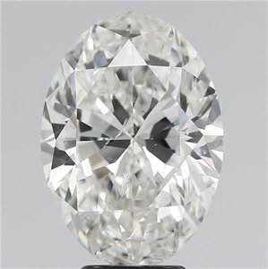 Foto Diamante Natural 5.16 quilates, Ovalado , Color I, claridad SI2 y certificado GIA de