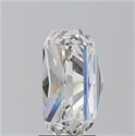 Natural Diamond 5.01 Carats, Radiant with  Cut, H Color, VS1 Clarity and Certified by GIA