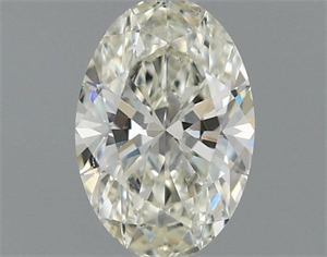 Picture of Natural Diamond 0.50 Carats, Oval with  Cut, K Color, SI2 Clarity and Certified by GIA