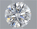 Diamante Natural 0.41 quilates, Redondo , Color D, claridad VS1 y certificado GIA