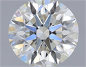 Natural Diamond 0.40 Carats, Round with Excellent Cut, G Color, VS2 Clarity and Certified by IGI