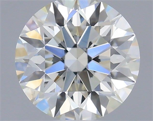 Picture of Natural Diamond 0.40 Carats, Round with Excellent Cut, G Color, VS2 Clarity and Certified by IGI