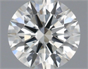 Natural Diamond 0.40 Carats, Round with Excellent Cut, H Color, VS2 Clarity and Certified by IGI