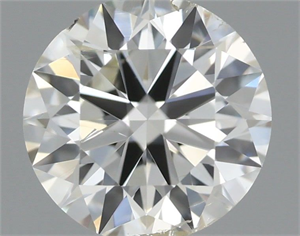 Picture of Natural Diamond 0.50 Carats, Round with Excellent Cut, I Color, SI2 Clarity and Certified by IGI