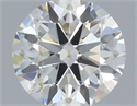 Natural Diamond 0.50 Carats, Round with Excellent Cut, I Color, SI2 Clarity and Certified by IGI