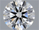 Diamante Natural 0.41 quilates, Redondo , Color H, claridad VS1 y certificado IGI