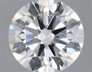 Foto Diamante Natural 0.40 quilates, Redondo , Color H, claridad SI1 y certificado IGI de