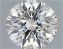 Natural Diamond 0.83 Carats, Round with Excellent Cut, I Color, I1 Clarity and Certified by IGI